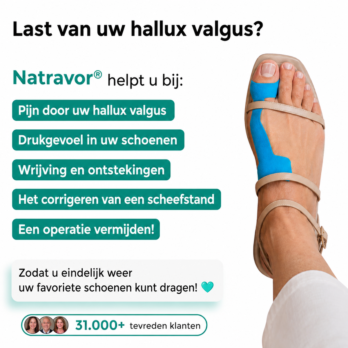 🏅Natravor® Relief Botanical Bunion Comfort Patcht👠💃（Physical Stretch Support + Botanical Comfort Formula)c
