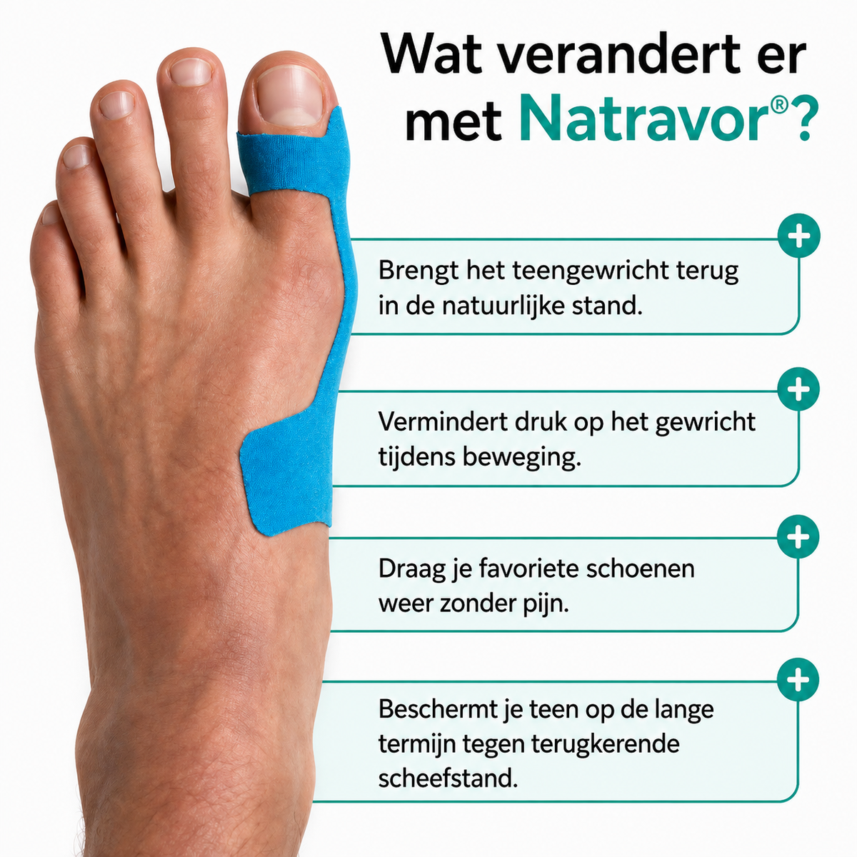 🏅Natravor® Relief Botanical Bunion Comfort Patcht👠💃（Physical Stretch Support + Botanical Comfort Formula)c