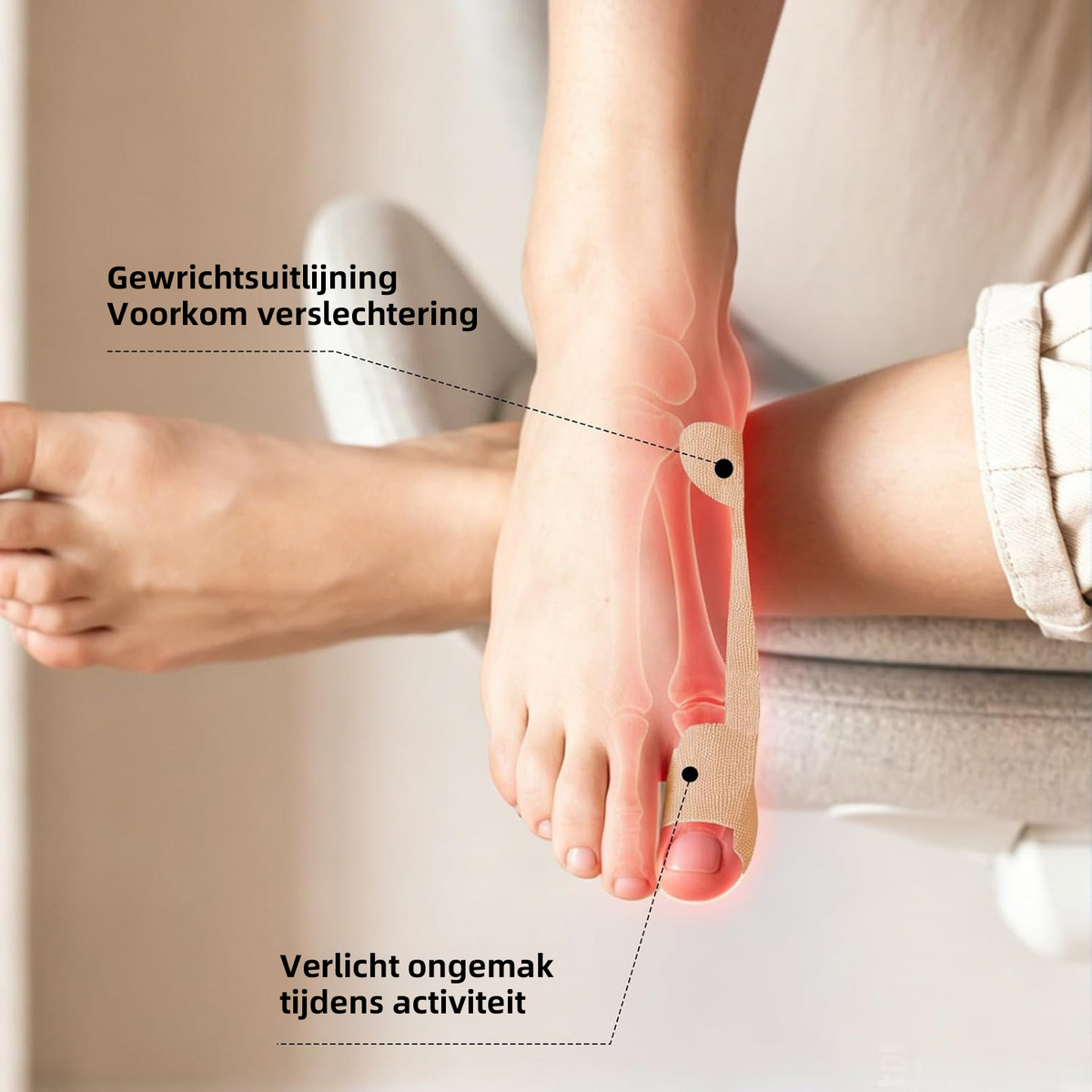 🏅Natravor® Relief Botanical Bunion Comfort Patcht👠💃（Physical Stretch Support + Botanical Comfort Formula)c