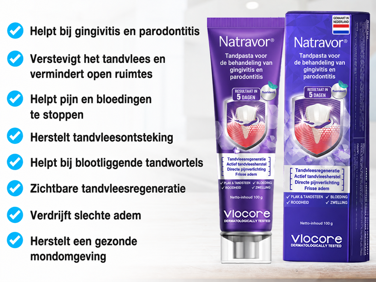 🦷🦷🦷𝐍𝐚𝐭𝐫𝐚𝐯𝐨𝐫® VioCore Bee Venom Gingivitis & Periodontitis Treatment Toothpaste