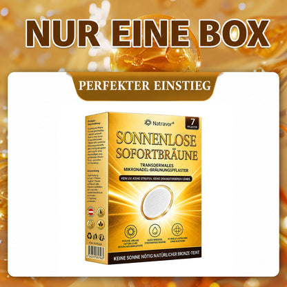 ⭐ 𝗡𝗮𝘁𝗿𝗮𝘃𝗼𝗿® Micronaald-bruiningspleisters: Natuurlijke bronzen glow zonder UV & DHA