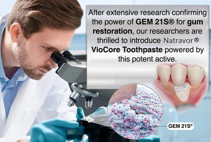 🦷🦷🦷𝐍𝐚𝐭𝐫𝐚𝐯𝐨𝐫® VioCore Bee Venom Gingivitis & Periodontitis Treatment Toothpaste
