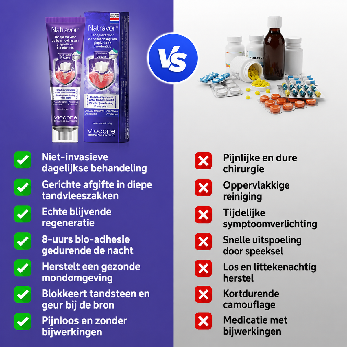 🦷🦷🦷𝐍𝐚𝐭𝐫𝐚𝐯𝐨𝐫® VioCore Bee Venom Gingivitis & Periodontitis Treatment Toothpaste