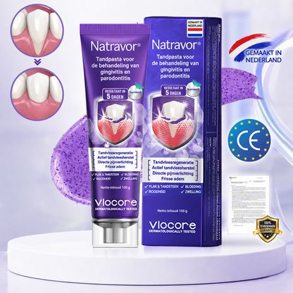 🦷🦷🦷𝐍𝐚𝐭𝐫𝐚𝐯𝐨𝐫® VioCore Bee Venom Gingivitis & Periodontitis Treatment Toothpaste